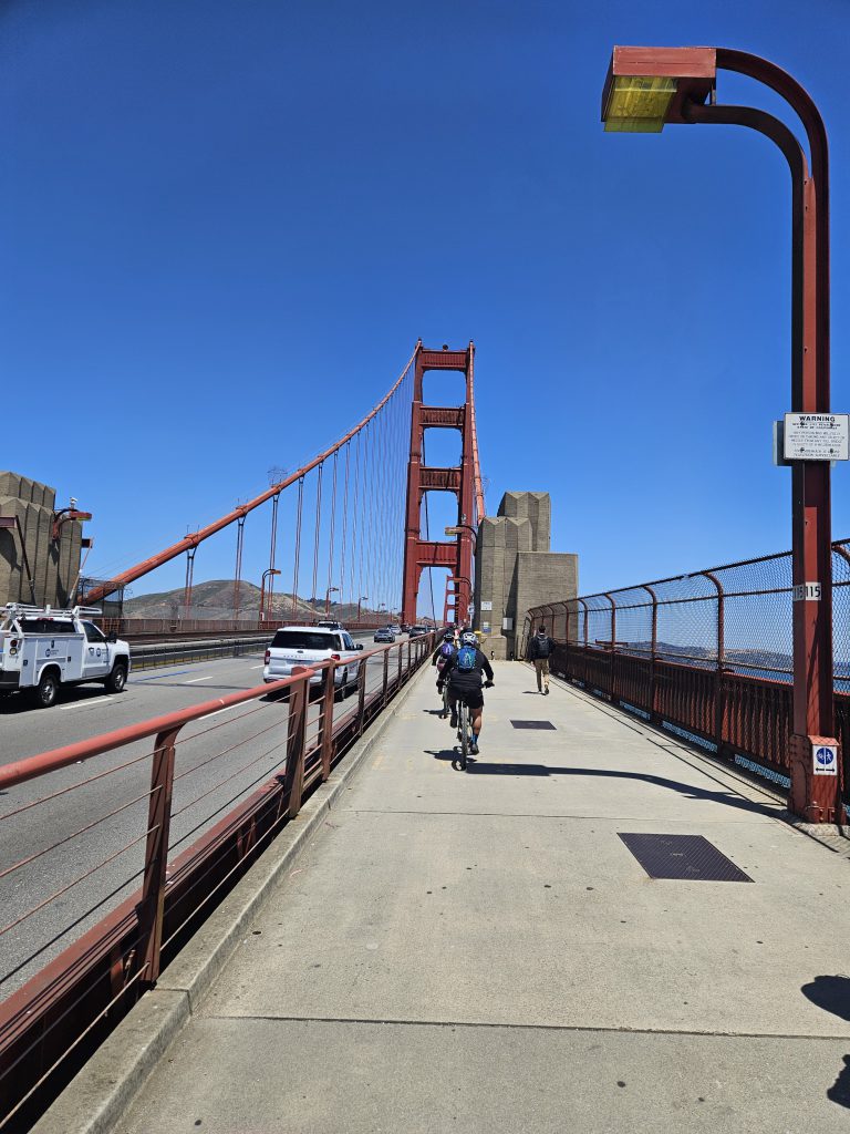 Dag 5, Bike the golden gate bridge (San Francisco)