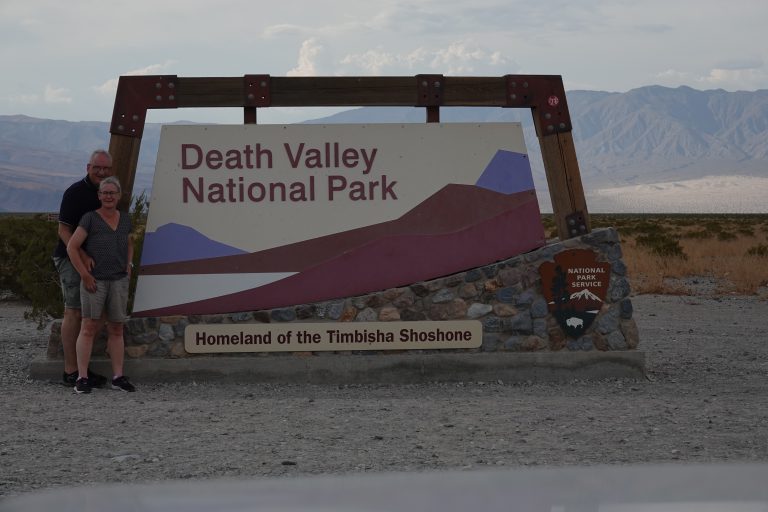 Dag 11, Hittegolf in de doden vallei (Exeter – Death Valley)